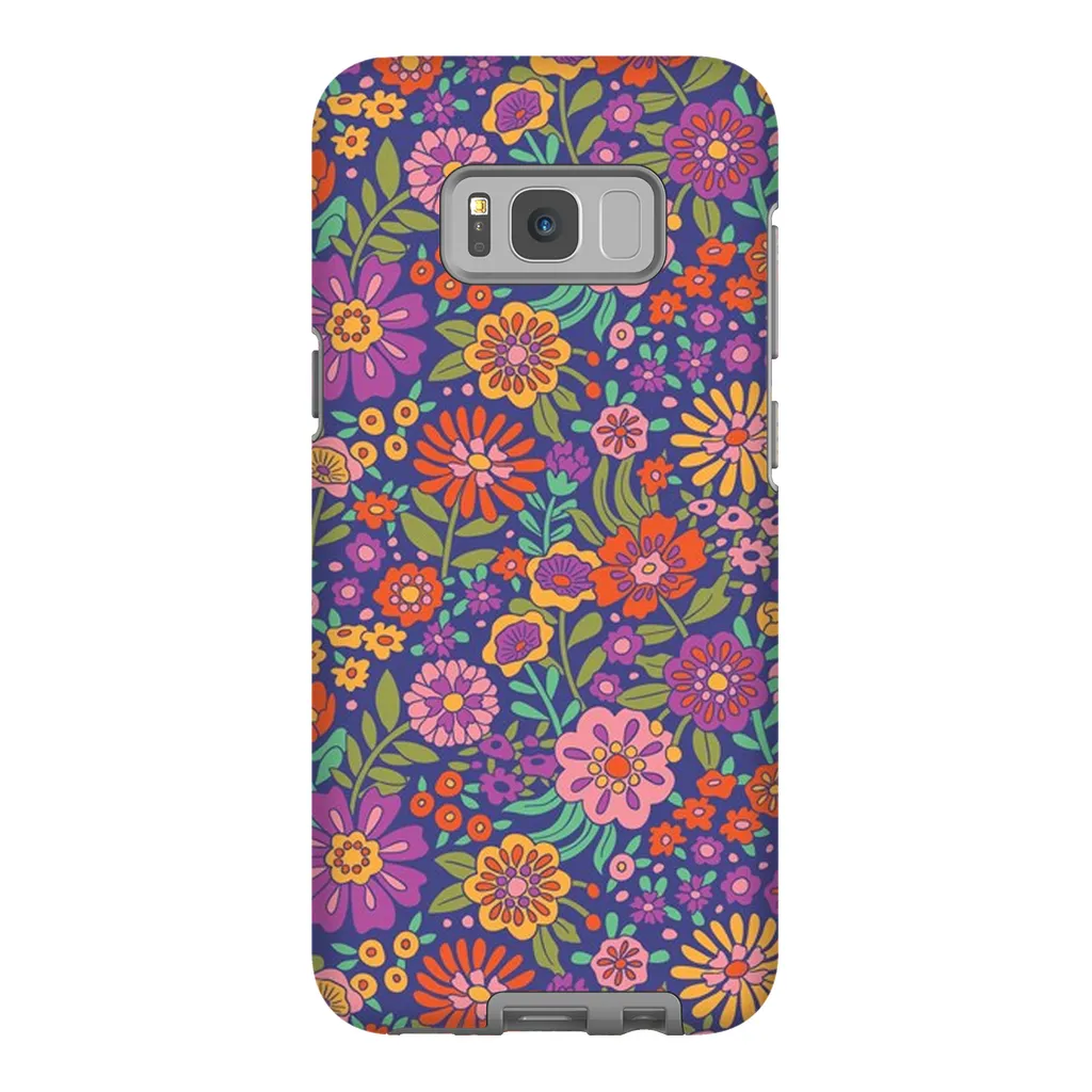 Tough Phone Case - Vintage Flower Land Pattern