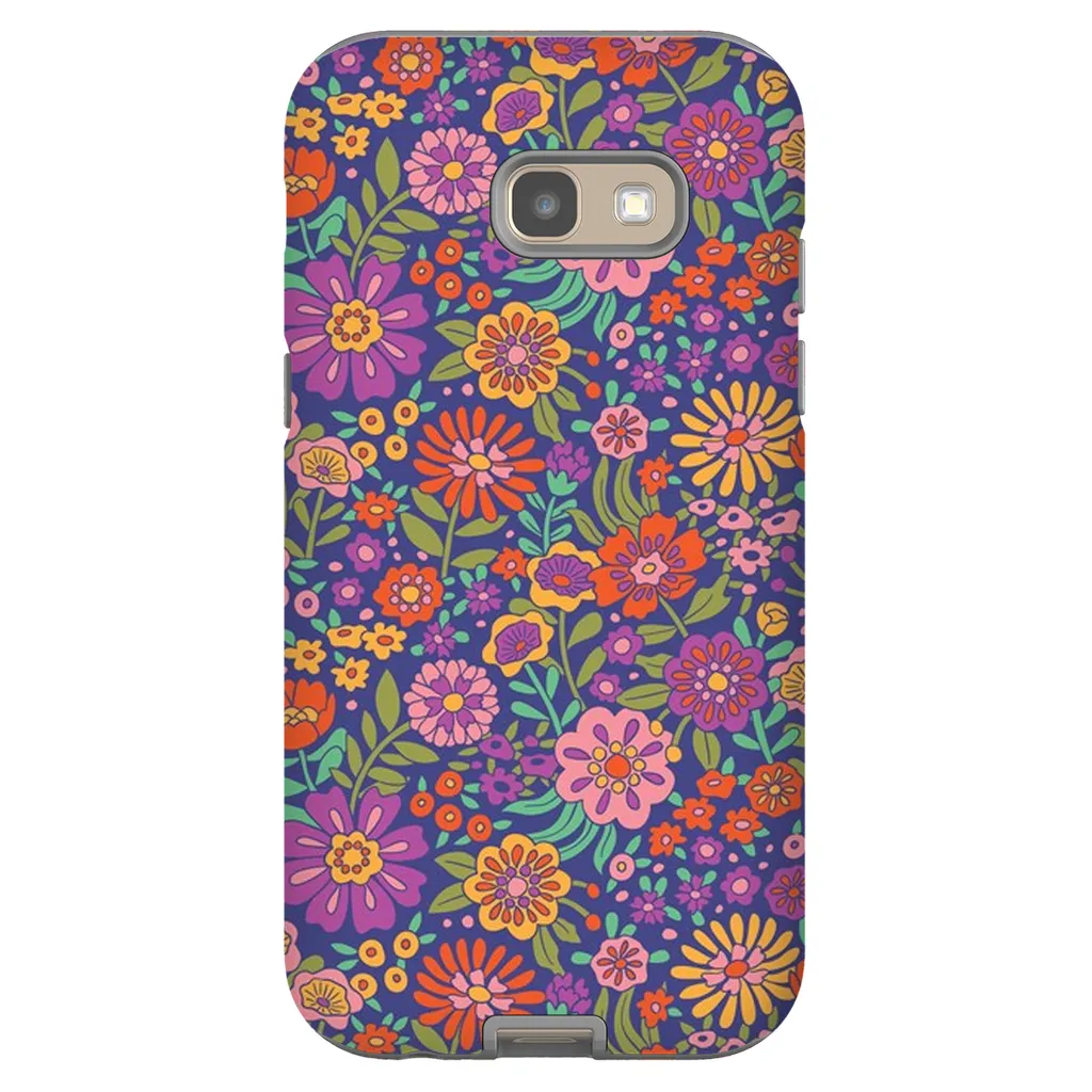 Tough Phone Case - Vintage Flower Land Pattern