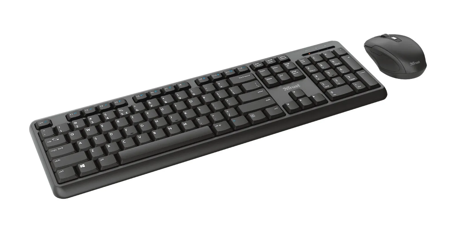 Trust ODY keyboard Mouse included Universal RF Wireless QWERTY UK English Black