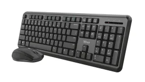 Trust ODY keyboard Mouse included Universal RF Wireless QWERTY UK English Black