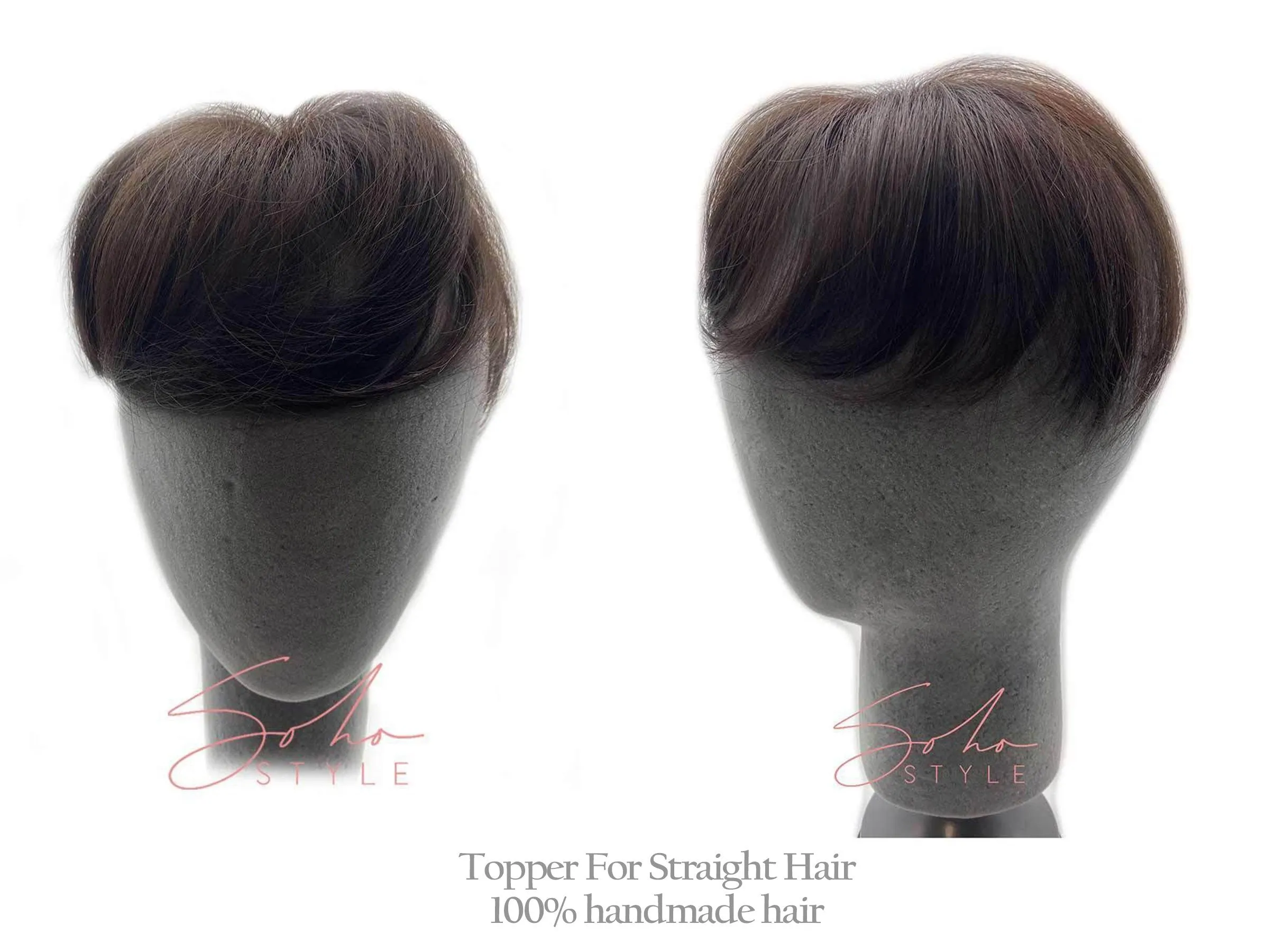 Tyler - 7" Vegan / Futura Short Hair Clip-In Top Piece Extension