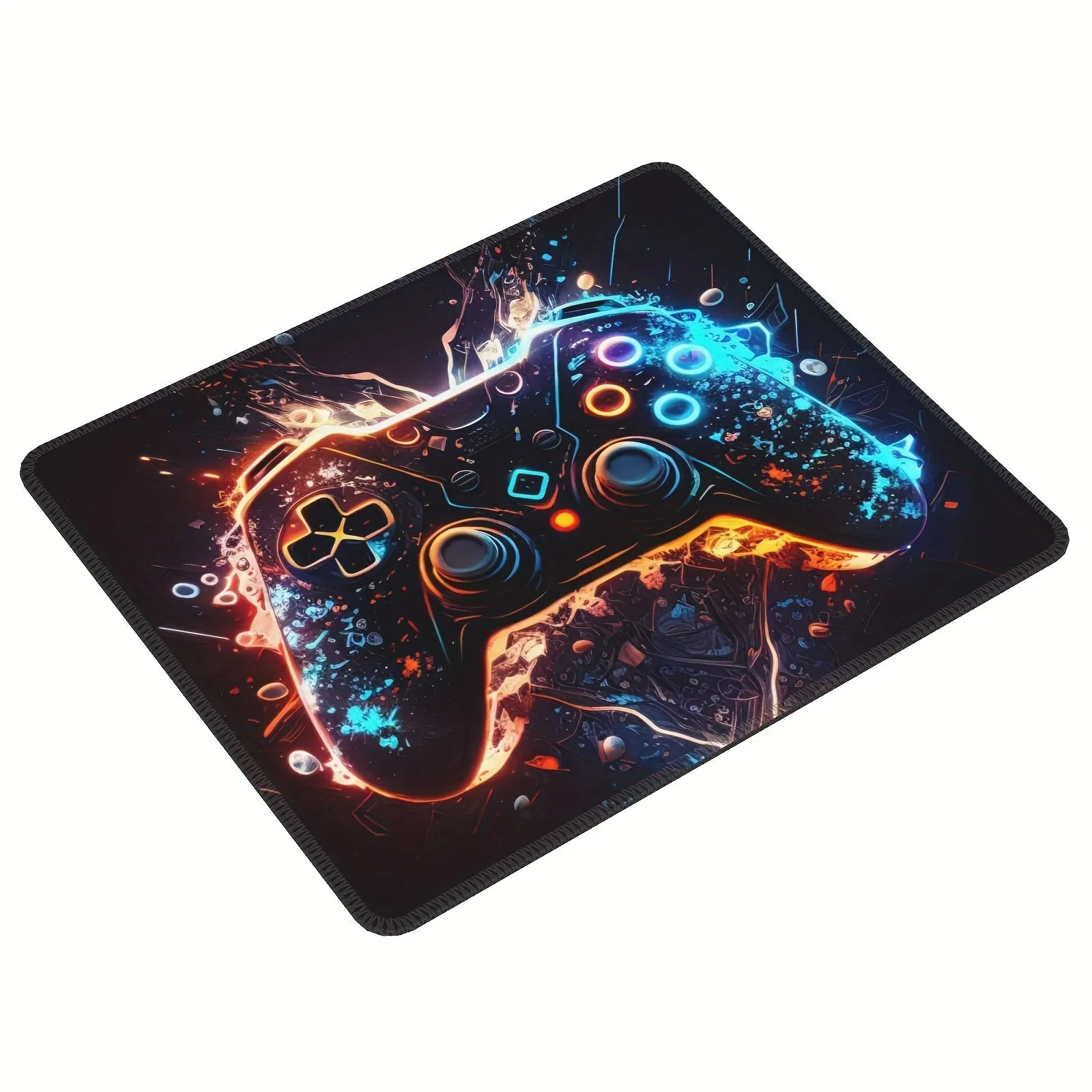 Vibrant Multicolor Gamepad Mouse Pad Essential for PC  Laptop