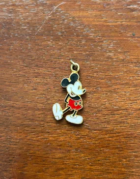 Walt Disney Prod Mickey Mouse Enamel Charm