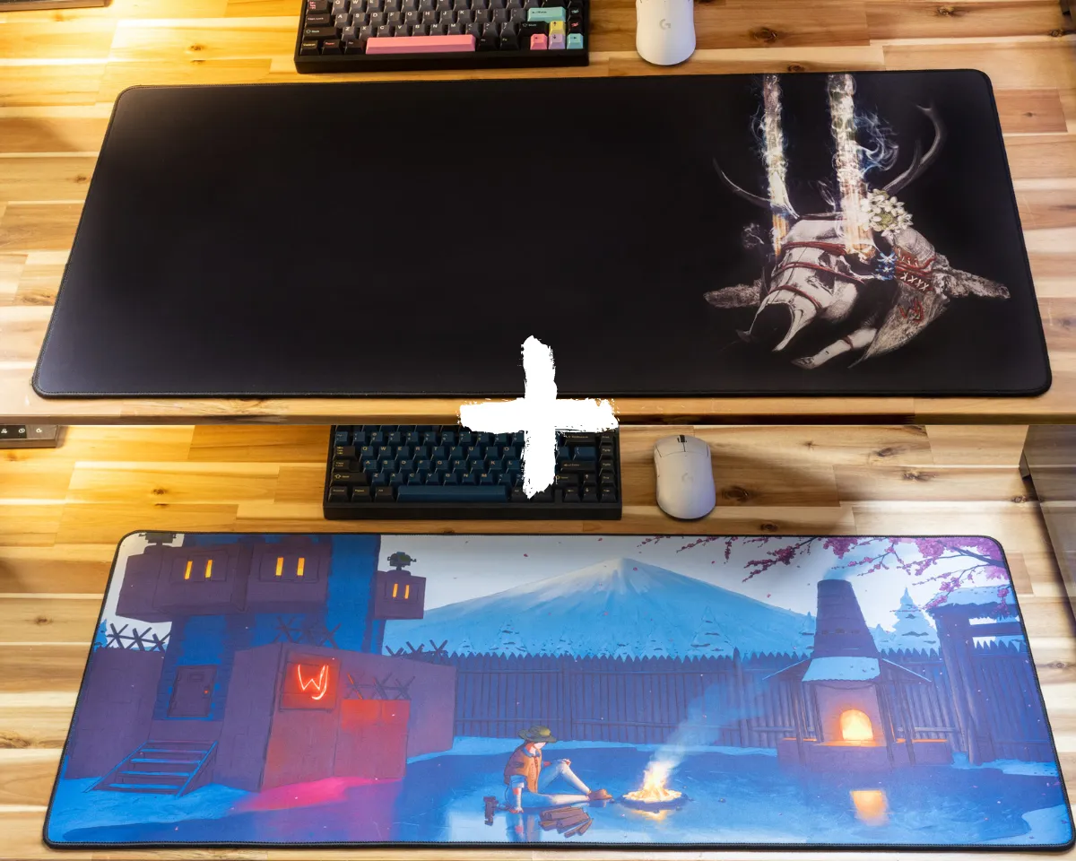 Willjum "Willjum's Paradise/Bone Helmet" Content Creator Collaboration Limited Edition Rust Gaming XL Mouse Pad