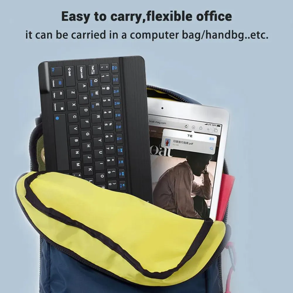 Wireless Bluetooth Keyboard and Mouse Set: Multi-Language Support for Tablets, Laptops & Mobile Devices - Ultimate Convenience and Connectivity