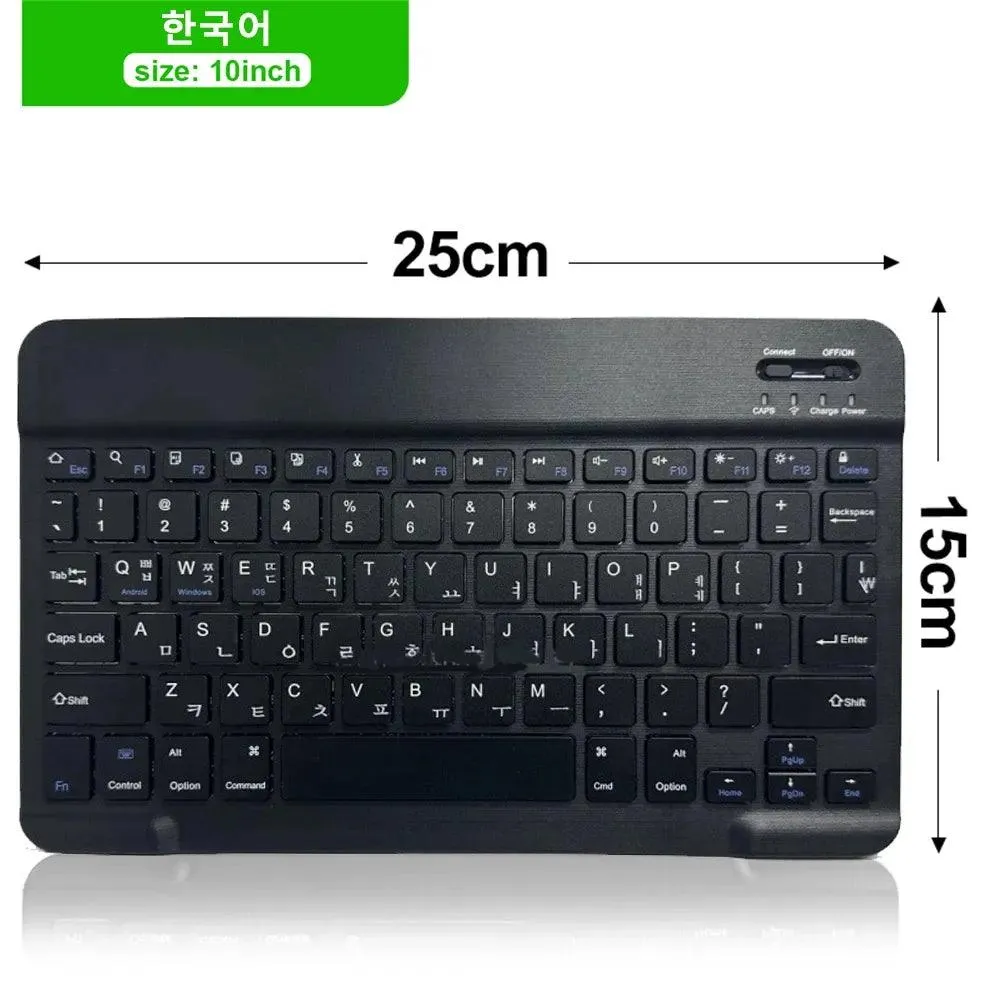 Wireless Bluetooth Keyboard and Mouse Set: Multi-Language Support for Tablets, Laptops & Mobile Devices - Ultimate Convenience and Connectivity