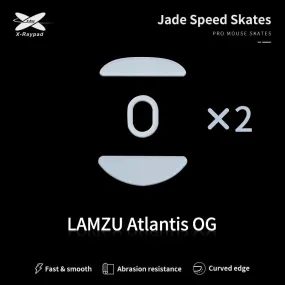 X-Raypad Jade Mouse Skates for Lamzu Atlantis OG