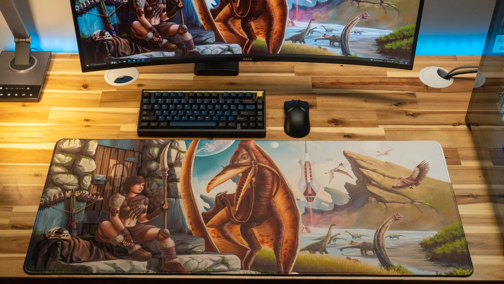 Xavii "Survivor's Respite" Limited Edition Content Creator Collaboration Gaming Deskmat XL Mousepad