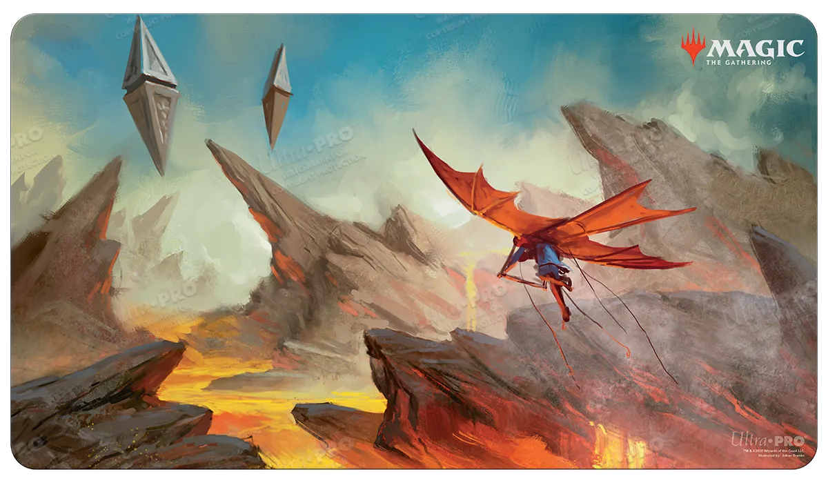 Zendikar Rising Lavaglide Pathway Standard Gaming Playmat for Magic: The Gathering